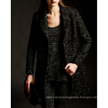 17PKCSC024 women double layer 100% cashmere wool coat